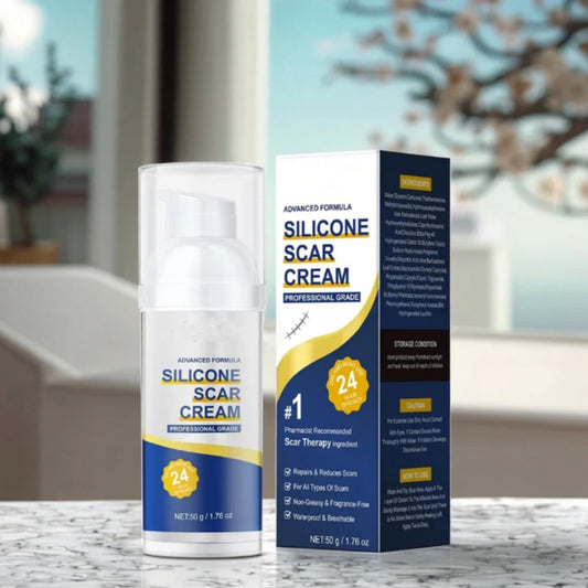 Crème au silicone pour éliminer les verrues, les vergetures, les acrochordons et tous types de cicatrices